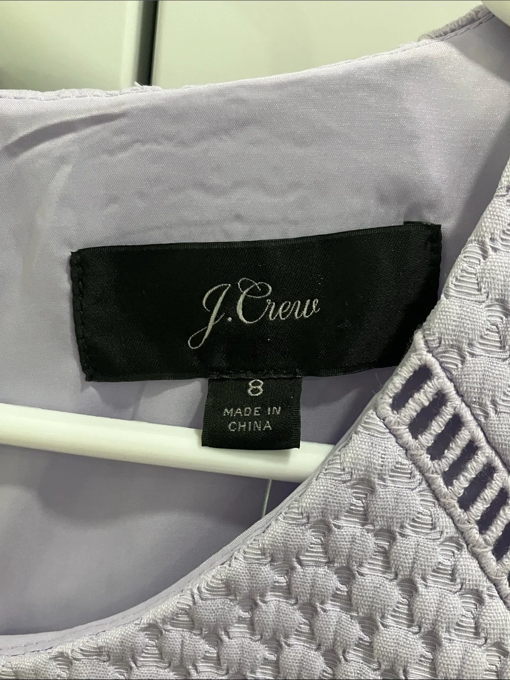 NWT J. Crew Portfolio Lilac Purple Polyester Sleeveless Midi Dress - Picture 9 of 11